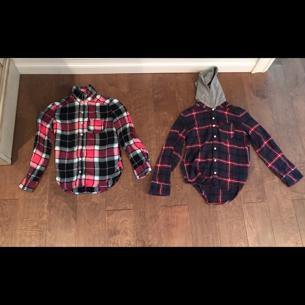 Girls Button Down Shirts Lot